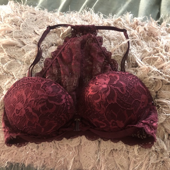 Pink maroon bralette. - Picture 1 of 6